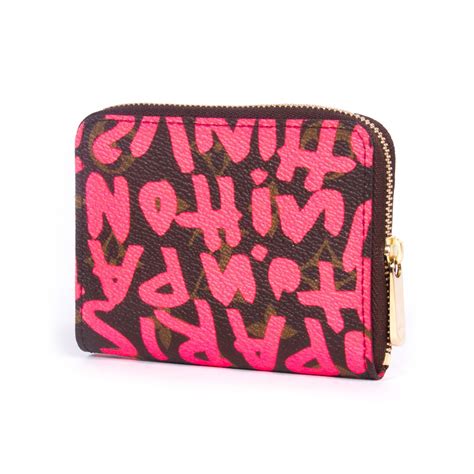 louis vuitton wallet graffiti|Louis Vuitton Graffiti Zippy Wallet .